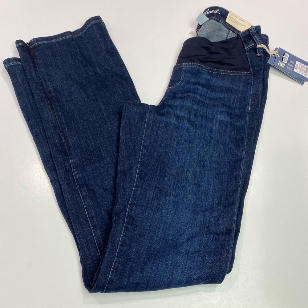 Universal Thread Sz 6 / 28 R bootcut Jeans zip leg